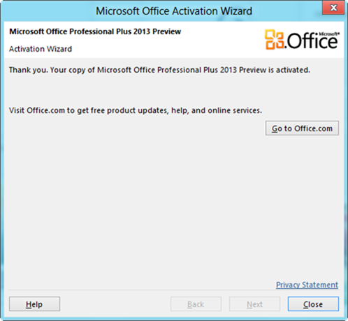 Microsoft Office 2012 Activated